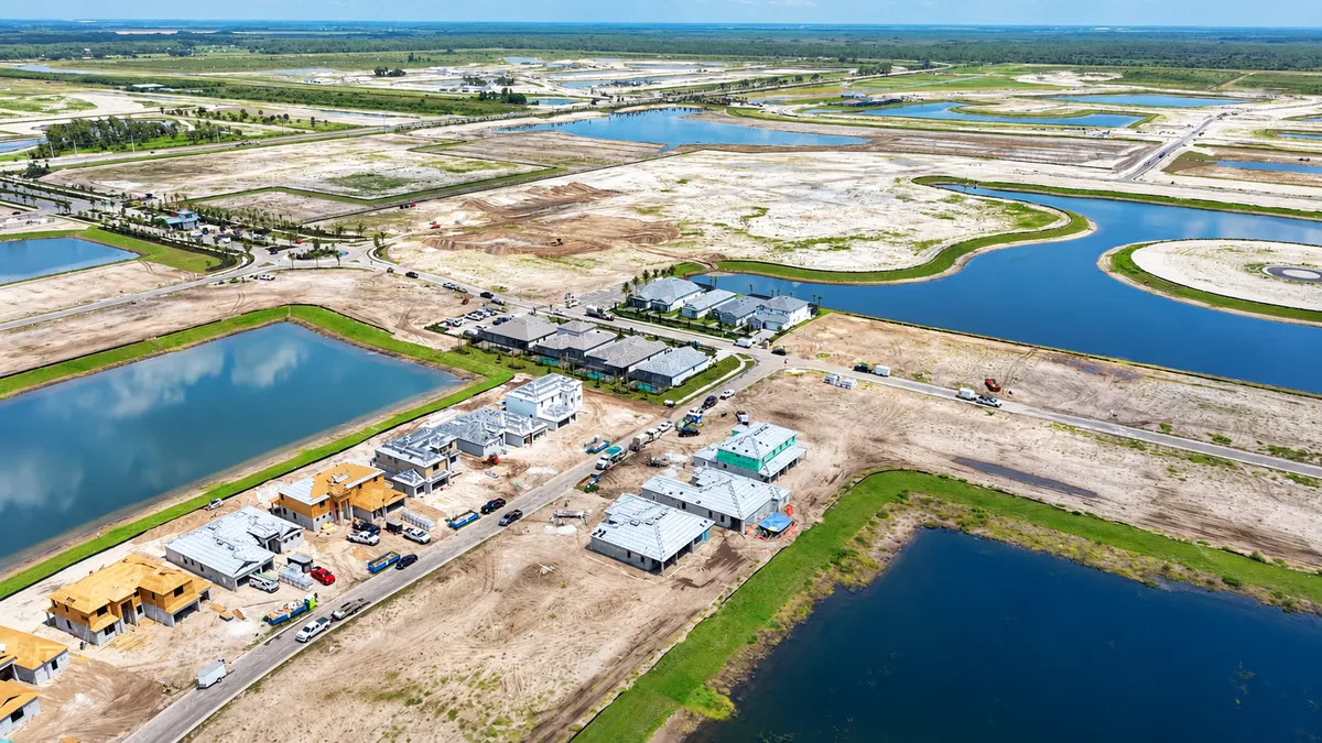 Kingston at Estero aerial image